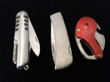 Lot of 3 As Found Pocket Knives