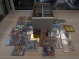 Two Row Box Loaded With Mixed Sports Cards From Estate - Autos Rookies Inserts Jerseys More