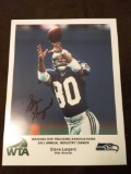 Signed Steve Largent Autographed 8x10 Photograph from Estate Collection