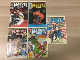5 Count Lot of Comic Books From Estate Collection