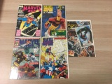 5 Count Lot of Comic Books From Estate Collection