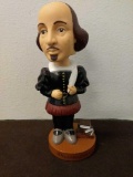 Accroutrements William Shakespeare Bobblehead - About 6 Inches Tall