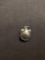 Pearl Oyster Shell Sterling Silver Charm Pendant