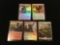 5 Count Lot of Vintage Magic The Gathering Cards Foil Rare - MTG