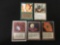 5 Count Lot of Vintage Magic The Gathering Cards - MTG