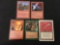 5 Count Lot of Vintage Magic The Gathering Cards - MTG