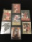 7 Card Lot of Jerry Rice San Francisco 49ers Football Cards with Inserts From Collection