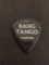 BANG TANGO Kyle Stevens Rare Black Guitar Pick