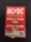 AC/DC Blow Up Your Video World Tour 1988 After Show Pass RARE