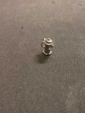 Petite Fire Hydrant Sterling Silver Charm Pendant