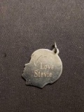 Baby Boy Sterling Silver Charm Pendant