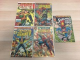 5 Count Lot of Vintage Comic Books