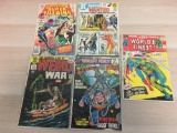 5 Count Lot of Vintage Comic Books