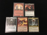 5 Count Lot of Magic The Gathering Playing Cards - MTG