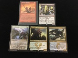 5 Count Lot of Vintage Magic The Gathering Cards - MTG