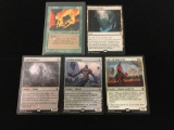 5 Count Lot of Vintage Magic The Gathering Cards - MTG