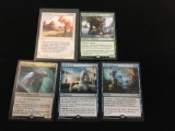 5 Count Lot of Vintage Magic The Gathering Cards - MTG