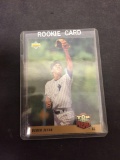1993 Upper Deck #449 Derek Jeter Yankees Rookie Baseball Card - NEW HALL OF FAMER!