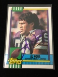 Hand Signed 1990 Topps #106 Al Noga Vikings Autographed Football Card