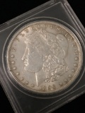 1896 United States Morgan Silver Dollar - 90% Silver Coin from Estate Collection
