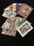 14 Card Lot of Brett Favre Green Bay Packers Football Cards with Rare Inserts