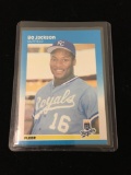 1987 Fleer #369 Bo Jackson Royals Baseball Rookie Card from Collection