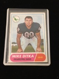 1968 Topps #162 Mike Ditka Bears Vintage Football Card