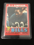 1971 Topps #260 O.J. Simpson Bills Vintage Football Card