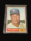 1961 Topps #88 Richie Ashburn Cubs Vintage Baseball Card