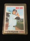 1970 Topps #10 Carl Yastrzemski Red Sox Vintage Baseball Card