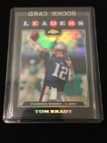 2008 Topps Chrome Refractor #121 Tom Brady Patriots Insert Card