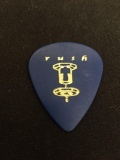 RARE RUSH Alex Lifeson 1993 Counterparts Tour Guitar Pick Blue