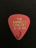 The Amnesty Concert 1986 RARE Tour Guitar Pick