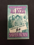 Sawyer Brown 1994 North American Tour Backstage All Access Pass