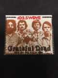 RARE 102.5 WDVE Grateful Dead Backstage Pass RARE Jerry Garcia