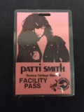 Patti Smith Seneca College Facility Pass