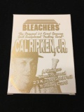 Bleachers Original 23 Karat Gold Sculptured Trading Card - Cal Ripken Jr.