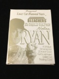 Bleachers Original 23 Karat Gold Sculptured Trading Card - Nolan Ryan