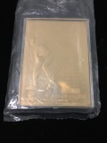 Cal Ripken Jr. 22 karat Gold Signature Card /25000 from Estate Collection