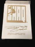 Bleachers Original 23 Karat Gold Sculptured Trading Card - Shaquille O'Neal