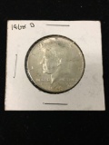 1968 United States Kennedy Silver Half Dollar - 40% Silver Coin