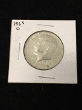 1969-D United States Kennedy Silver Half Dollar - 40% Silver Coin