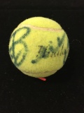 Signed BRIAN URLACHER Chicago Bears Tennis Ball - VERY ODD AND RARE