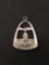 Jefferson National Memorial St. Louis Sterling Silver Charm Pendant