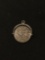 1964 1965 New York Worlds Fair Sterling Silver Charm Pendant