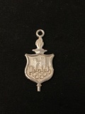 RARE MUNICH WORLD OLYMPICS Sterling Silver Charm Pendant