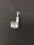 Old Church House Sterling Silver Charm Pendant