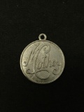 Vintage MOTHER Sterling Silver Charm Pendant