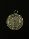 RARE Apollo 12 Sterling Silver Charm Pendant