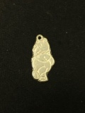 Disney Winnie The Pooh Sterling Silver Charm Pendant